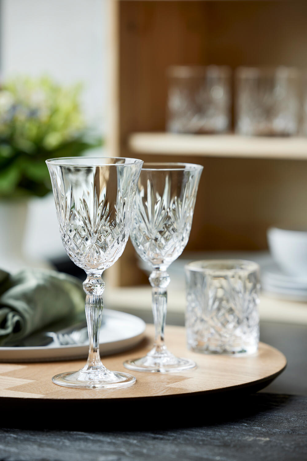 Melodia whiskeyglas, lowball, 6 stk